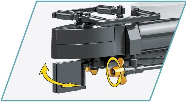 Actual product image Cobi Uss Tang (SS-306)
