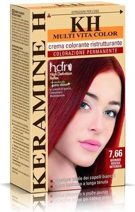 Produktbild Keramine H Restructuring Coloring Cream Intense Red Blonde