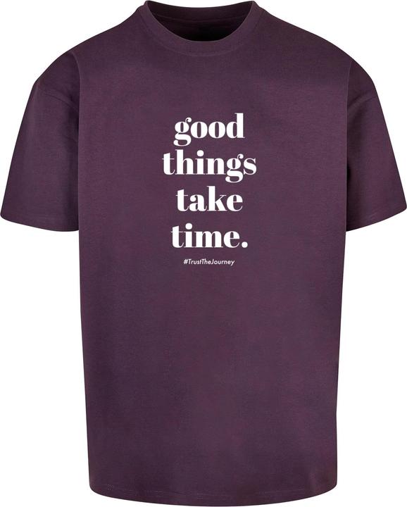 Produktbild Merchcode Good Things Take Time Heavy Oversize Tee - 117181 (3XL)