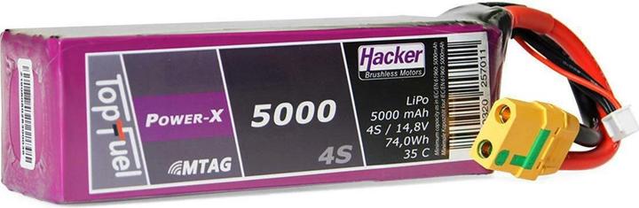 Hacker LiPo Pack TF Power-X 4S MTAG (14.80 V, 5000 mAh)