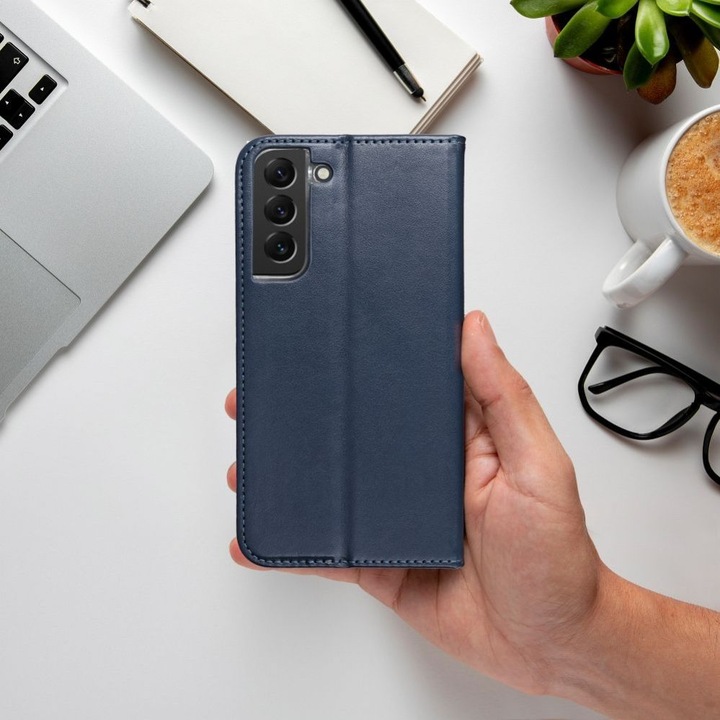 Produktbild OEM Book case SMART MAGNETO Book case for XIAOMI Redmi Note 13 Pro 5G navy (Xiaomi Redmi Note 13 Pro 5G)
