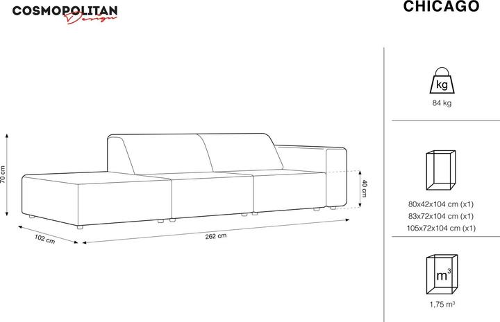 Image du produit Cosmopolitan Design Chicago (3 places)