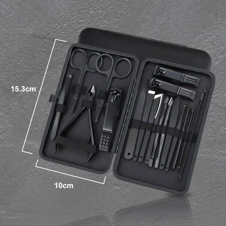 Produktbild Hermex Maniküre Set Pediküre Set Nagelscheren Set Nagelpflegeset Knipser Set