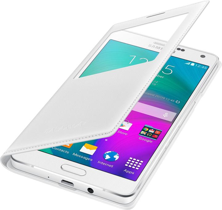 Productafbeelding Samsung Flip S-View EF-CA700BC Galaxy A7 zwart (Samsung Galaxy A7)