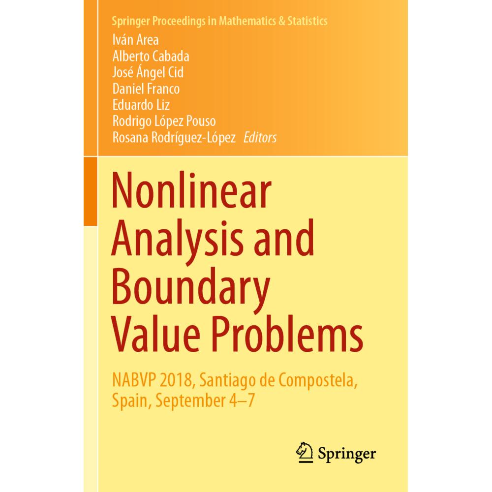 Nonlinear Analysis and Boundary Value Problems, Fachbücher von Daniel Franco, Rodrigo López Pouso, Rosana Rodríguez-Lópe...