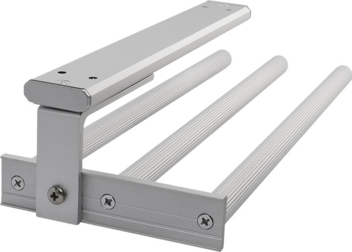 Actual product image Grimme Tea towel pull-out Pluto 3-arm 325 mm aluminium silver matt (1 pcs.)