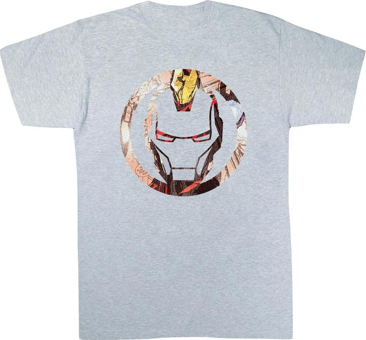 Image du produit - T-shirt IRON MAN MONTAGE SYMBOL - Fille (116)