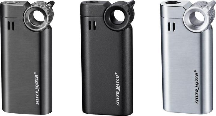 Actual product image Silver Match Sturmfeuerzeug