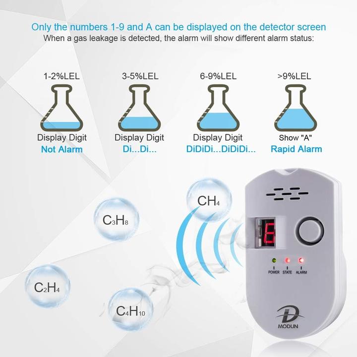Actual product image D Modun Gasmelder