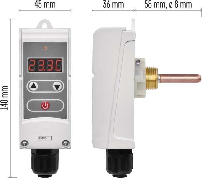 Immagine prodotto Emos Termostato con pozzetto P5686
