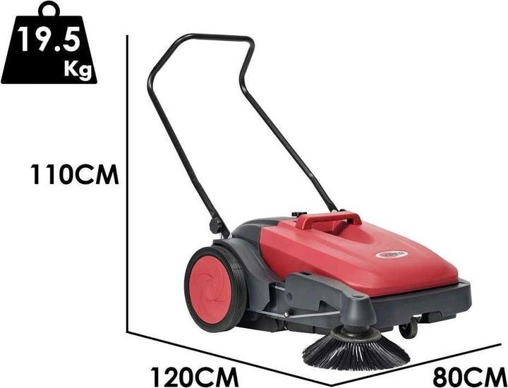 Actual product image Nilfisk Manual mechanical sweeper PS480