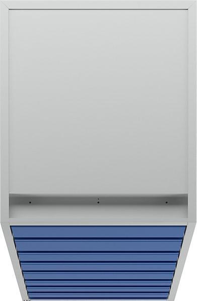 Actual product image RAU Tool cabinet, depth 650 mm (58 cm, 103 cm)