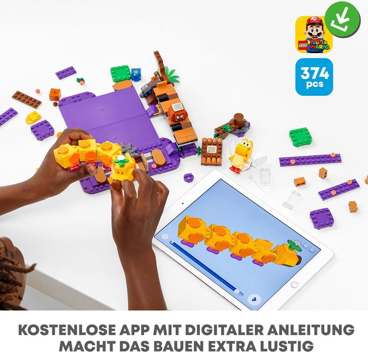 Produktbild LEGO Wigglers Giftsumpf (71383, LEGO Super Mario)