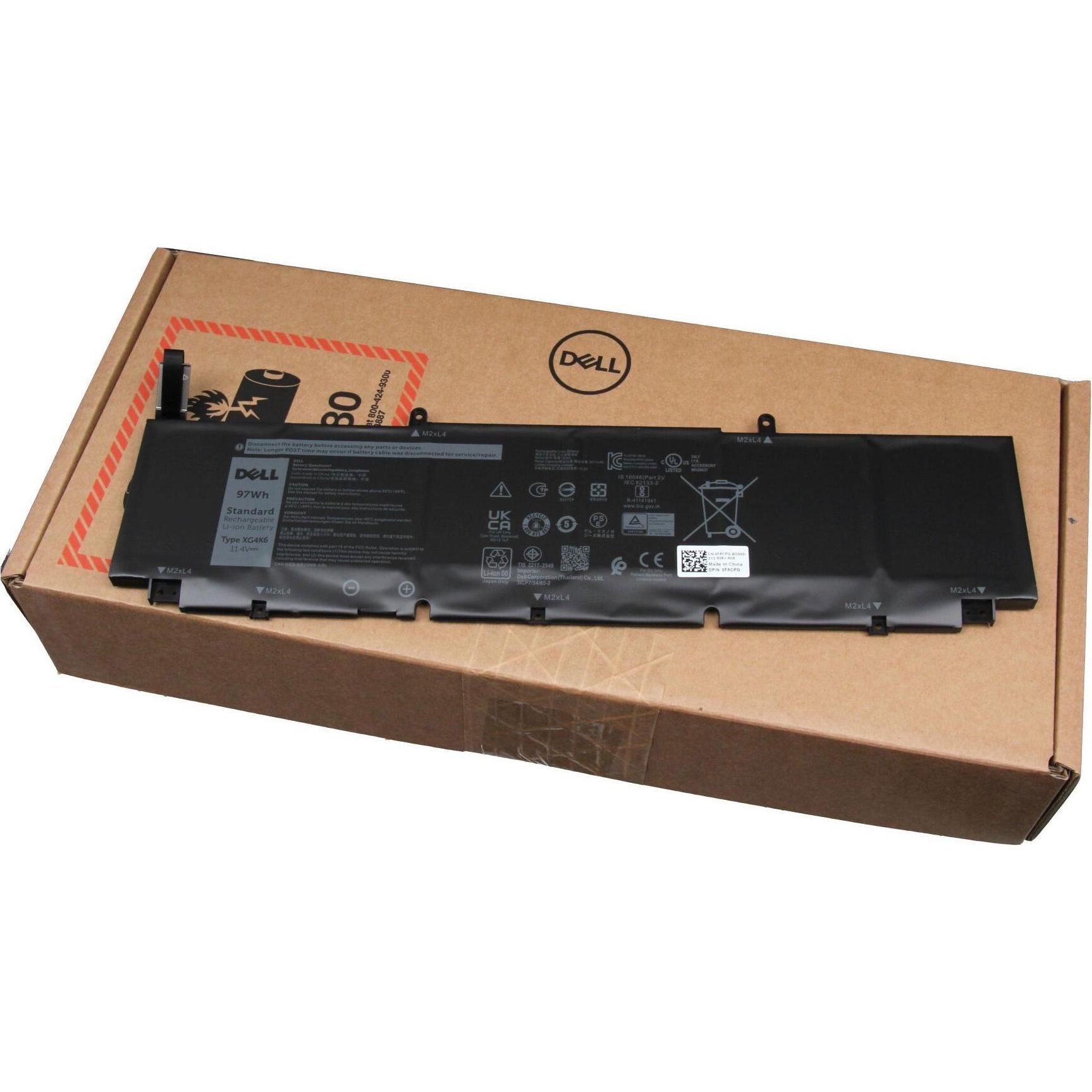 Dell 01RR3 (6 Zellen, 8071 mAh), Notebook Akku