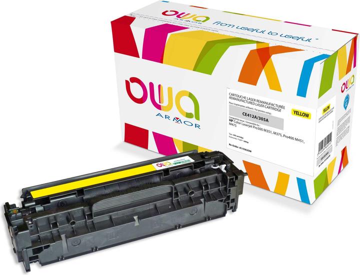 Image du produit Armor OWA K15582 - Jaune - compatible - remanufacturé (CF)