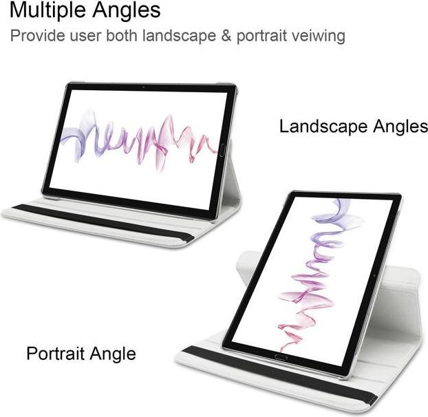 Image du produit MU Classic Couverture en cuir rotative (MediaPad M6 10.8)