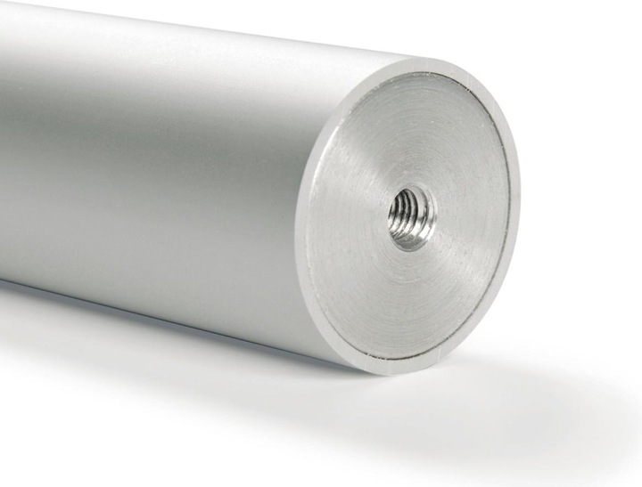 Ultradex Aluminium standpipe anodised Height 1800mm 40x2mm silver
