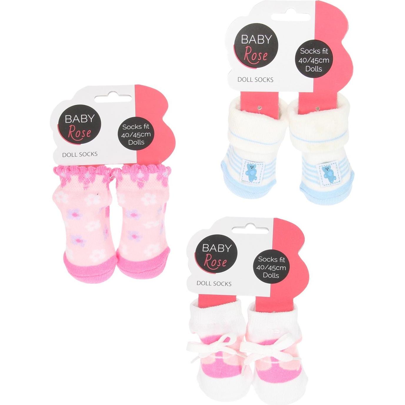 Baby Rose Rose Baby Doll Socken