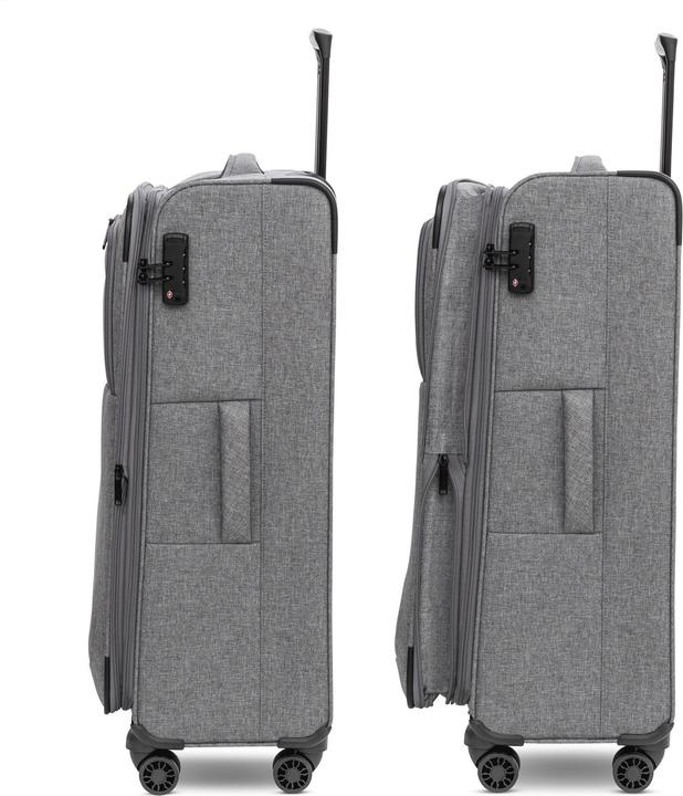 Produktbild Redolz Essentials 12 LARGE 4-Rollen Trolley 79 cm mit Dehnfalte (98 l, XL (ab 115l))