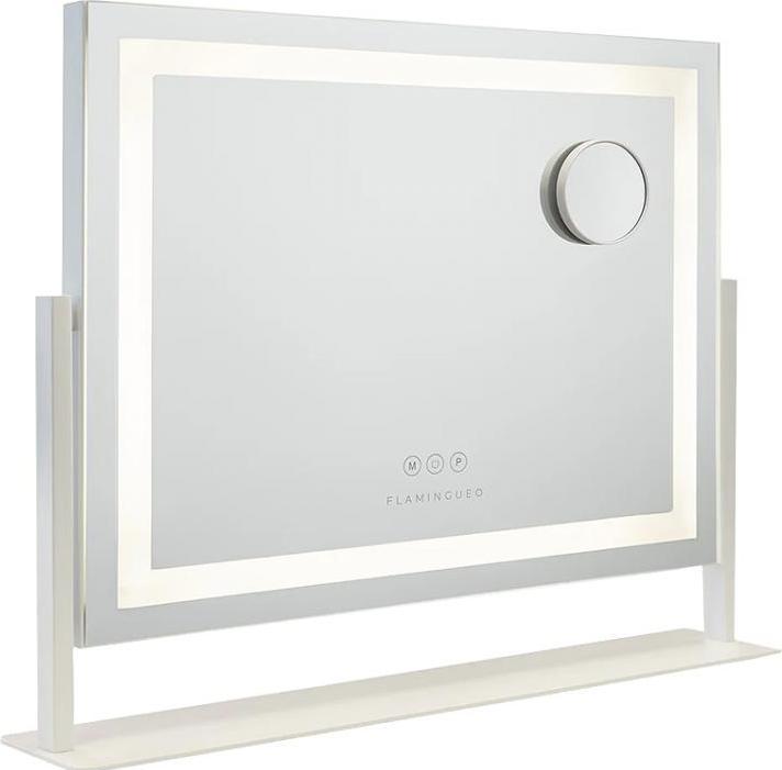 Actual product image TOP LED Schminkspiegel mit Lupe