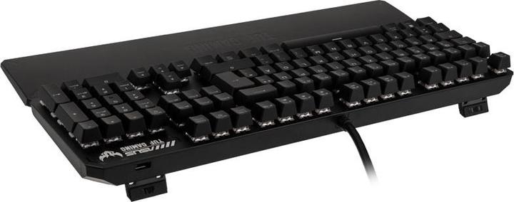 Actual product image ASUS TUF K3 Kailh Raudona (90MP01Q0-BKDA00) (DE, Cable)