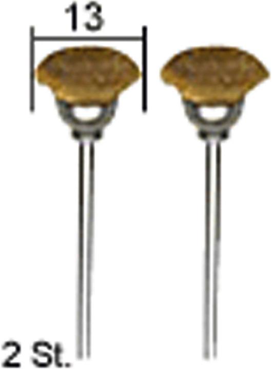 Actual product image Proxxon Brass Wire Cup Brush 13.0 mm