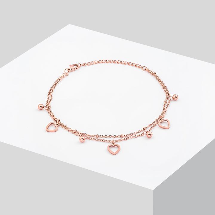 Produktbild Sensora Jewelry Heart Charm Armband (Edelstahl)