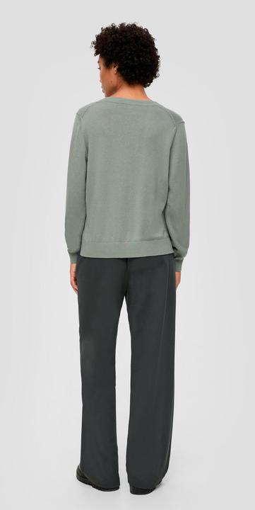 Produktbild s.Oliver Strickpullover Strickpullover aus Viskosemix (48)