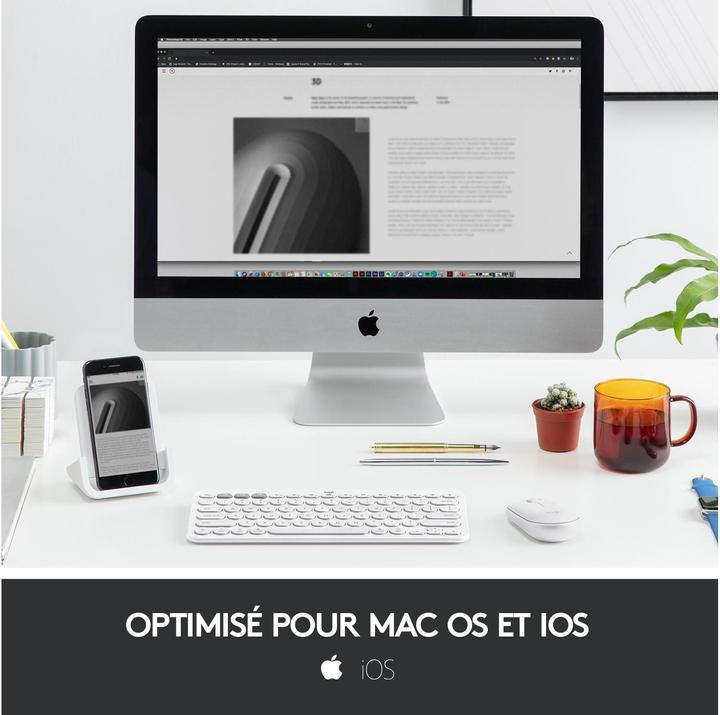 Produktbild Logitech K380 for Mac (CH, Kabellos)