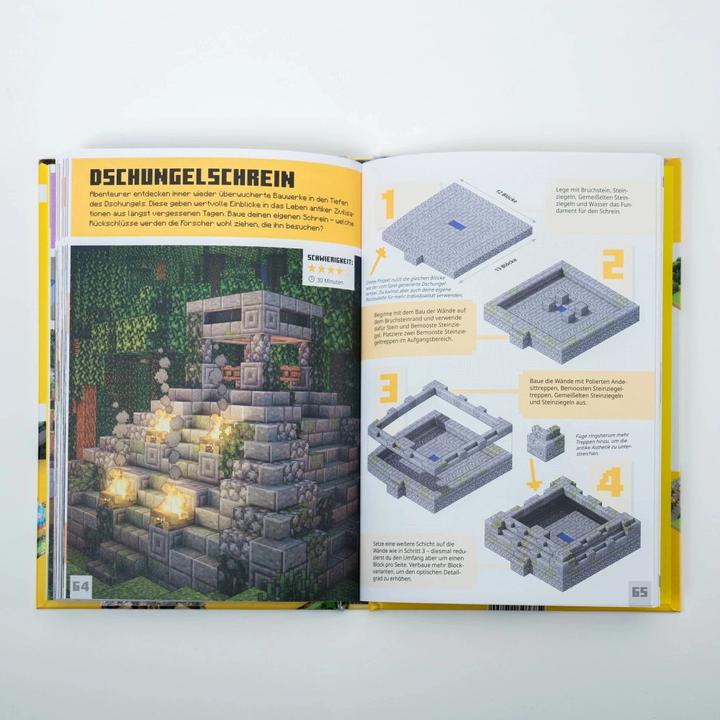 Produktbild Minecraft Geniale Mini-Projekte. Über 20 exklusive Bauanleitungen (Deutsch, Mojang Ab, Josef Shanel, Matthias Wissnet, 2023)