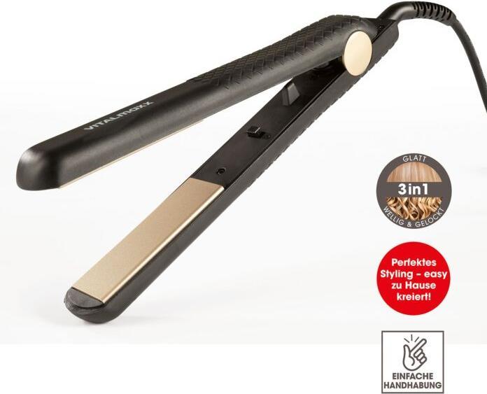 Produktbild Vitalmaxx Haarglätter Schwarz
