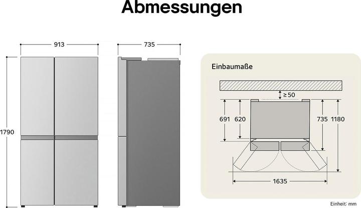 Immagine prodotto LG GSXV91MCAE (635 l)