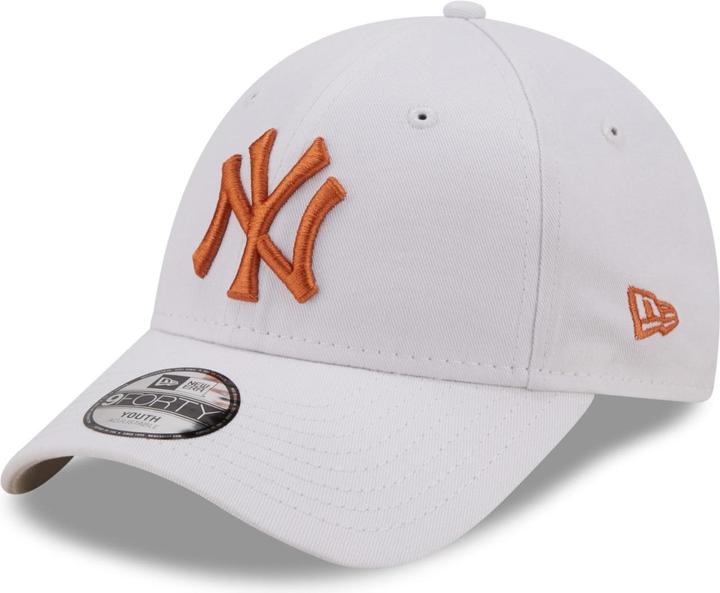 Actual product image New Era 9Forty Enfants Cap - New York Yankees blanc toffee (52, 53, 54)