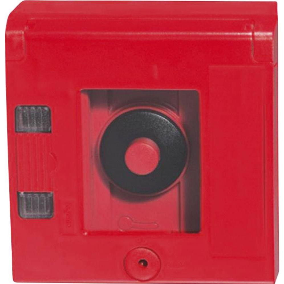 Thumbnail - Legrand Sicherheitskasten IP 44 - IK 07 mit Taster und LED-Leuchtmelder, Taster + Schalter, Rot