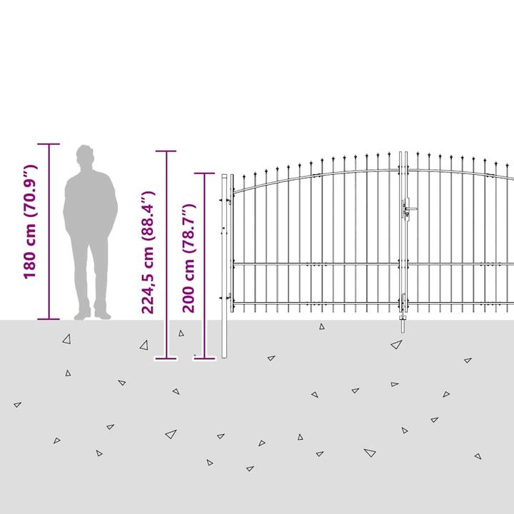 Produktbild vidaXL Gartentor