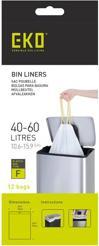 Immagine prodotto EKO Sacchetto per rifiuti tipo F 40-60 LTR (12 x, 60 l)