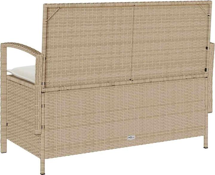 Actual product image vidaXL Gartenbank mit Stauraum