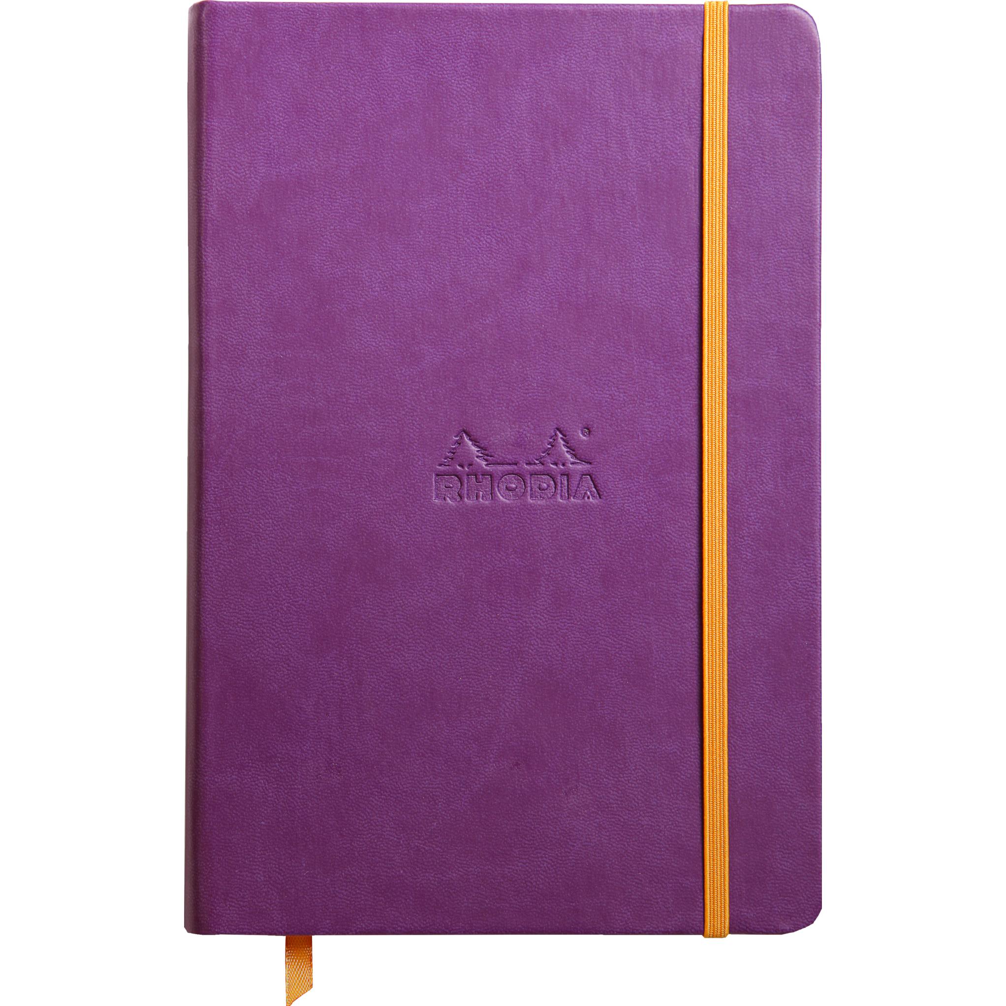 Rhodia, Heft + Block, Notizbücher und Notizhefte Rho (A5, Liniert, Harter Einband)
