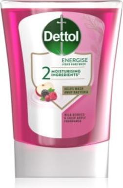 Image du produit Dettol Energise Gel lavant liquide pour les mains Baies sauvages Pomme croquante - 250 Ml (Savon liquide, 250 ml)