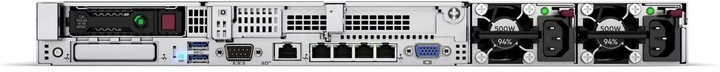 Actual product image HPE ProLiant DL360 Gen10 4210R 10-core 1P -R MR416i-a 8SFF BC PS Server (Intel Xeon Silver 4210R, 32 GB, Rack Server)