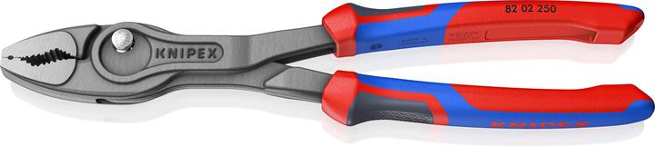 Actual product image Knipex TwinGrip front gripper (red/blue, length 250mm) (250 mm)