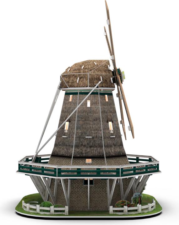 Produktbild Cubicfun Cubic Fun 3d Puzzel Mühle LED (65 Teile)