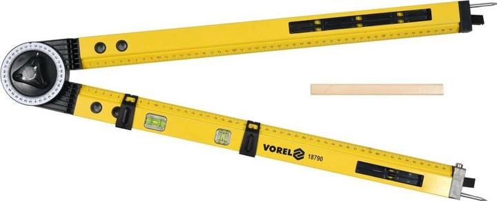 Actual product image Vorel KĄTOMIERZ NASTAWNY BUDOWLANY 500mm (50 cm)