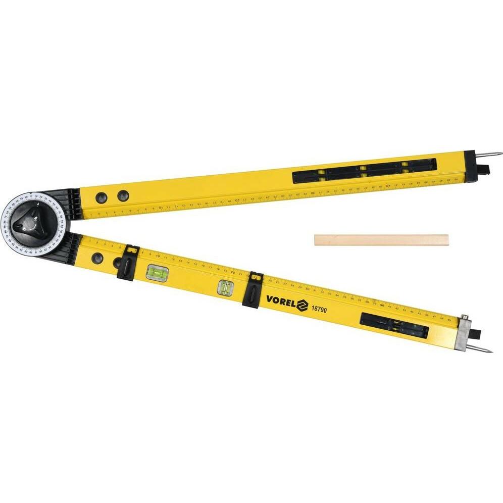 Thumbnail - Vorel, Wasserwaage, KĄTOMIERZ NASTAWNY BUDOWLANY 500mm (62 cm)