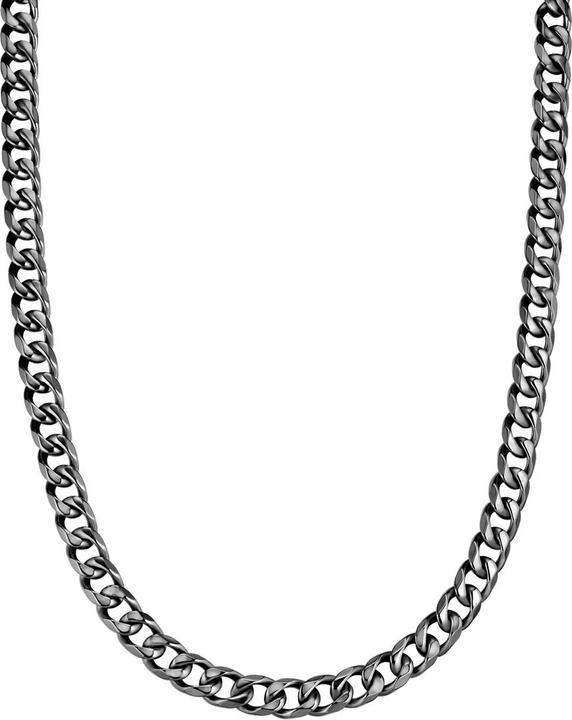 Produktbild True Rebels Kette Edelstahl gunmetal - 38488 (Edelstahl IP Titancarbid)