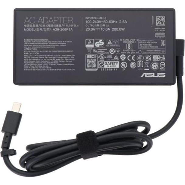 ASUS ADAPTER 200W 20V 3P(RECTANGLE) (200 W), Notebook Netzteil