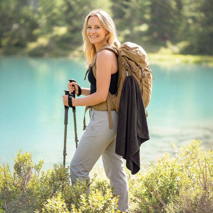 Actual product image Vedia Sporttücher Microfaser 2er-Pack (50 x 100 cm)