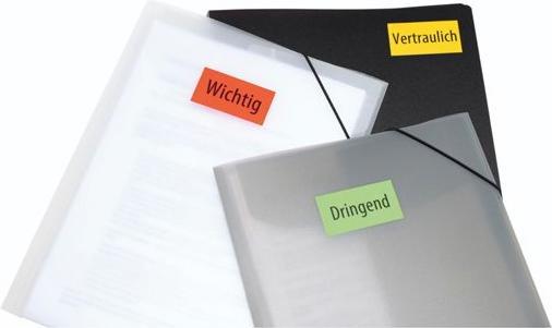 Produktbild HERMA Farbige Etiketten A4 ablösbar