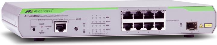 Immagine prodotto Allied Telesis AT-GS908M-50 Gestito L2 Gigabit Ethernet (10/100/1000) (8 porte)