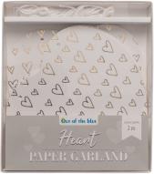 Immagine prodotto Ootb Ghirlanda di carta, cuore, circa 12 cm, L: 2 m